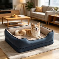 Grenzüberschreitend Exklusiver Kleiner und Mittlerer Hundezwinger, Verschleißfester Wasserdichter Hundesofa, Fellabweisendes Hundebett, Abnehmbar und Waschbar