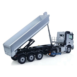 Camion <span class=keywords><strong>tracteur</strong></span> RC Kabolite 5801 à l'échelle 1/14 8X4 <span class=keywords><strong>avec</strong></span> <span class=keywords><strong>remorque</strong></span> à benne basculante électrique à 3 essieux, transmission à 2 vitesses, RTR K5801 - Product Image 4