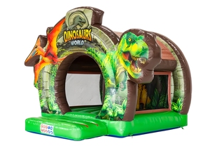 Combo Comercial en Oferta, Castillo Inflable <span class=keywords><strong>de</strong></span> <span class=keywords><strong>Jurassic</strong></span> <span class=keywords><strong>World</strong></span>, Brincolines, Castillo Inflable para Fiestas - Product Image 6