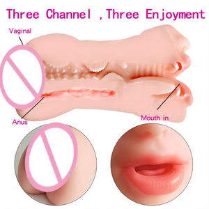 Manchon de masturbation masculine YAQU Design réaliste Matériau TPE Facile à nettoyer Chatte de poche - Product Image 5