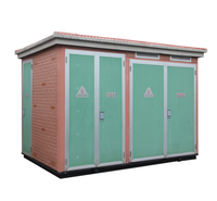 Transformateur extérieur de type boîte, série YBG, intelligent, compact, triphasé, 1600 Kva, 3300 Kva, 35kv, entièrement scellé, IEC