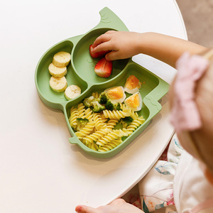 ODM/OEM Bol d'alimentation pour bébé en silicone platine de qualité alimentaire, écologique, sans BPA, certifié EN71/CE, pour enfants de 0 à 12 mois - Product Image 3