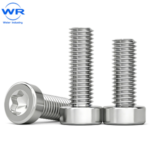 สกรูหัว Torx แบบเตี้ย SS304, สกรูนิรภัยป้องกันการงัดแงะสำหรับประกอบเครื่องจักร - Product Image 1