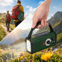 Vente chaude Version européenne 2000mAh Power Bank Radio AM FM portable avec charge USB et lampe de lecture
