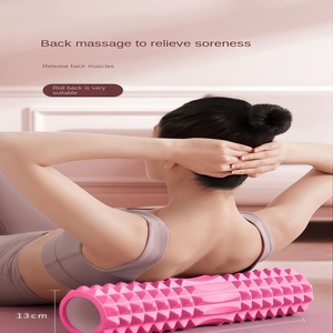 New Design Eco Friendly Yoga <b>Massage</b> Relaxation <b>Ball</b> <b>Massage</b> Roller <b>Massage</b> Stick Whole-body Deep Tissue Back Foam Roller - Product Image 2
