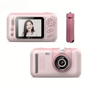 Appareil photo numérique pour enfants BTJ, capteur MOS, écran 2,4 pouces, grand angle 180°, photographie en un clic, MicroSD, pas cher, cadeau d'anniversaire 2026 pour garçons - Product Image 4