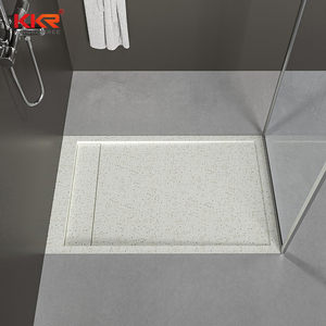 Base de <span class=keywords><strong>douche</strong></span> rectangulaire en <span class=keywords><strong>acrylique</strong></span> <span class=keywords><strong>à</strong></span> surface solide KKR Modern Hotel, <span class=keywords><strong>bac</strong></span> de <span class=keywords><strong>douche</strong></span> portable avec garantie de 5 ans - Product Image 6