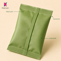 Sachet plat à fermeture arrière imprimé sur mesure, qualité alimentaire, pour petites friandises pour animaux de compagnie, emballage d'aliments pour animaux