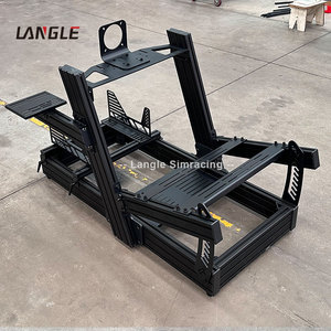 Simulateur de course en aluminium pour bricolage, siège de jeu de simulation de course, kit de cockpit de course 4080 <span class=keywords><strong>Sim</strong></span>, conception personnalisée, simulation de plate-forme de mouvement - Product Image 4