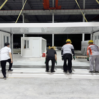 Maison préfabriquée en acier de type Z pliable, fabriquée dans le Hebei, construction en panneaux sandwich pour bureaux modernes et logements