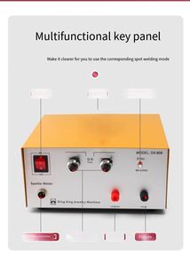 Machine de soudage par étincelage pulsé pour colliers et bagues en or et argent, soudeuse laser portative - Product Image 5