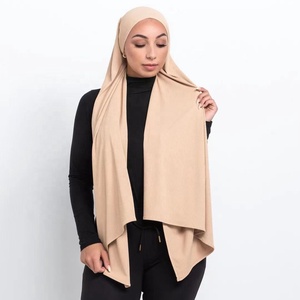 2024 Haute Qualité Pas Cher Personnalisé Nouveau Design Style Arabe Couleur Unie <span class=keywords><strong>Hijab</strong></span> Jersey <span class=keywords><strong>Hijab</strong></span> Écharpe Femmes <span class=keywords><strong>Hijab</strong></span> Musulman Al <span class=keywords><strong>Por</strong></span> Mayor - Product Image 2