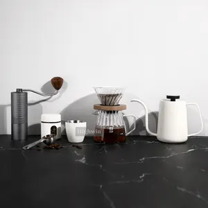 HIGHWIN Conjunto de cafeteira portátil 12 peças Conjunto de cafeteira