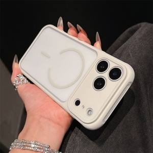 เคสโทรศัพท์แม่เหล็กลายลูกกวาดสำหรับ iPhone 17 Pro Max เคสโทรศัพท์เนื้อแมตต์โปร่งแสงสุดหรูสำหรับ iPhone 11 - Product Image 5