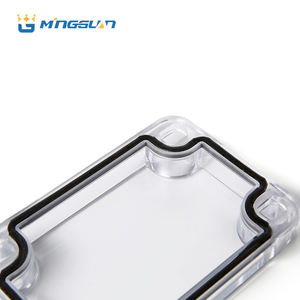 Mingguan透明カバーPCエンクロージャーABS小型プラスチックジャンクションボックスIP67防水電子機器エンクロージャー80*120*50 - Product Image 6