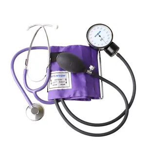 Honsun HS-50E Bovenarm Handmatige Bp Aneroïde Sfygmomanometer Kits Met Rappaport Stethoscoop