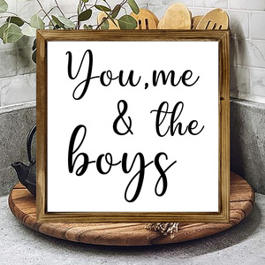 En stock : Nouvelle décoration de cadre photo en bois de style vintage, ornement mural artistique de style antique, ornement de salle de bain. - Product Image 1