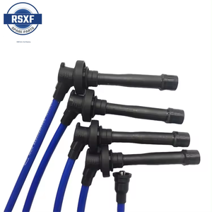 Cables de bujía para Honda Civic 1992-2000 Del Sol 1993-1997 Accord 1994-2002 L4 EG EK <span class=keywords><strong>EJ</strong></span> D15 D16 cable de encendido - Product Image 3