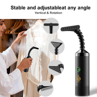 Brûleur à Bakhoor Électrique Portable Rechargeable, Brûleur d'Encens Oud 360 °   Diffuseur d'arômes réglable pour cheveux et vêtements, pour le Moyen-Orient
