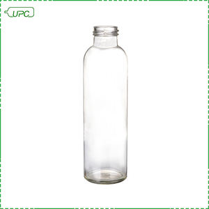 12oz 200ml 500ml 투명 원형 음료 유리병 냉간 압축 주스 병 밀폐 나사 캡 - Product Image 2