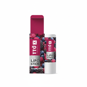 TTO-X Rouge à Lèvres Baies Sucrées SPF 20 5 Gr Non-Adhésif Nourrissant Hydratant Vitamine E Huile de Jojoba Beurre de Karité Certifié CPSR - Product Image 2