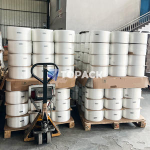 Tali Pengikat Komposit Poliester OEM 16 19 25 32mm 1 1/4  1/2 3/4 Inci Gulungan Tali Pengikat Kontainer Palet Bahan <span class=keywords><strong>PP</strong></span> - Product Image 2