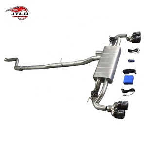 Sistema de escape JTLD de alto rendimiento 304ss para 2022 BMW <span class=keywords><strong>530e</strong></span> 2.0L - Product Image 3