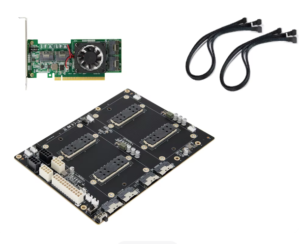 Good Price V100 Dual-Card Backplane Built-in Accessory Kit in Stock