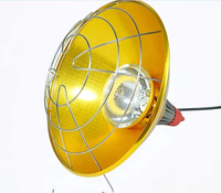 Lampe chauffante pour porcs et volailles avec interrupteur et câble de 2,5 m, directement de l'usine chinoise - Équipement d'élevage en gros