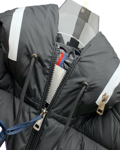 Chaqueta Acolchada con Capucha para Hombre, Invierno, con Cordón Ajustable, Múltiples Bolsillos, Detalles Metálicos, Cálida, Aislante, Informal, para Clima Frío - Product Image 3