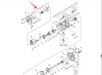 Z927488 Hitachi Genuine Parts Snap Ring for ZX/EX Series Excavator Retaining Ring