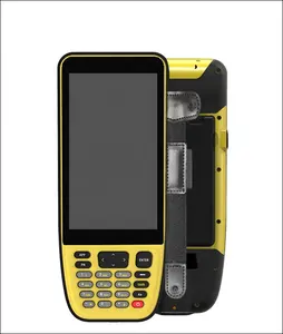 Custom 5' inch Handheld mobile Muti-functional Android 10 GMS barcode/QR code/postal code smart scanner with flashlight