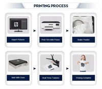 Impresora A4, Impresora Digital de Camisetas, Plotter de Inyección de Tinta, Cabezal de Impresión L805, Impresora DTF L805
