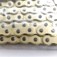 Chaîne en or 420, chaîne à anneaux/chaîne sans anneaux, 112 maillons pour Surron Light Bee/TALARIA Sting/Rerode R1, accessoires et pièces