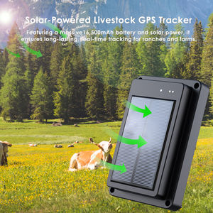 Localizador GPS para mascotas Solar-Poweed Ganado Rastreador GPS Lectura 4G Valla electrónica antipérdida - Product Image 2