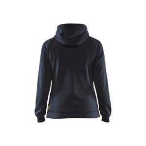 BLAKLADER - 346425268699XS Pull hybride pour femme Marine foncé/Noir-EAN 7330509726990 WORK HOODIES - Product Image 2