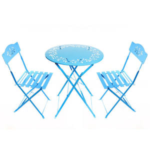 Ensemble de 3 pièces de bistrot florale, style français, pas cher, pour Patio, cour et jardin - Product Image 2