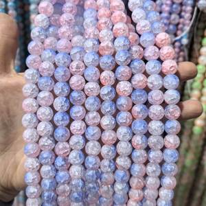 Pulsera de Piedra Natural con Cuentas de Vidrio Coloridas, Experto en Armonía del Hogar, Producción Interna, Prototipado Rápido - Product Image 2