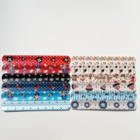 Bracelet en PVC imprimé UV motif pirate, cadeau éducatif en gros pour enfants, jouets promotionnels en stock