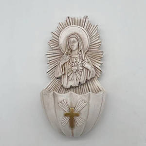 Caja de Llaves Navideña KOMI con Diseño de Jesús y María, Artesanía de Resina, Escultura de María, Decoración del Hogar, Arte Religioso para Colgar en la Pared, Regalo Artesanal - Product Image 6