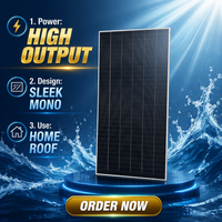 Système de panneaux solaires NB-TOP PERC demi-cellules flexibles double vitrage TUV 550W 2384*1303*35 Modèle NB-TOP-3