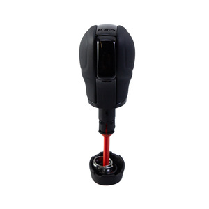 Volkswagen Universal Dsg <b>Shift</b> <b>Knob</b> Black Silver Leather Automatic Gear Lever Ergonomic Modification Part QZXN D86 - Product Image 3