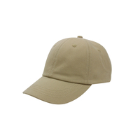 Gorra de béisbol de algodón para niños y niñas, gorro de béisbol de Color liso, estilo Retro, lavable y liso, para deportes