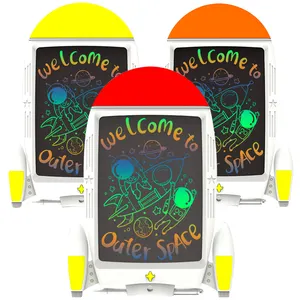 11 ''fusées LCD enfants pad enfants dessin animé animaux LCD planche à dessin effaçable tablette d'écriture électronique