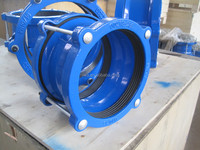 Joints universels de tuyau d'accouplement de la fonte malléable DN50, DN100, DN200, DN300 pour le DI, l'acier, le PVC et d'autres tuyaux