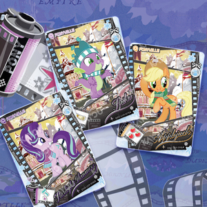 Caja Sorpresa de Animación KAYOU, La Amistad Es Mágica, Princesa Eterna, My Little Ponys, Paquete de Sombra Divertido, Tarjeta Coleccionable de Anime Redonda Seis - Product Image 6