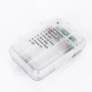 3xAA Soporte de batería impermeable 4 celdas Caja de batería Caja de almacenamiento de batería de plástico - Product Image 3