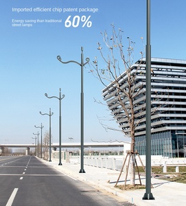 โคมไฟเสาสูงทรงแปดเหลี่ยม12เมตรไฟถนนแขนเดียวไฟสนามสำหรับถนนในชนบทในเมือง - Product Image 2