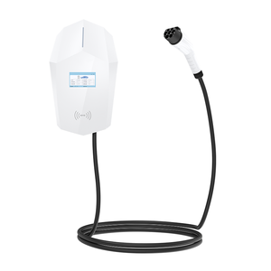 New Energy Electric Vehicle Charging Pile Level 2 Wall-mounted Fast Ev Cars Charger Stations 7kW Ev Car Charger Wall Box Charger