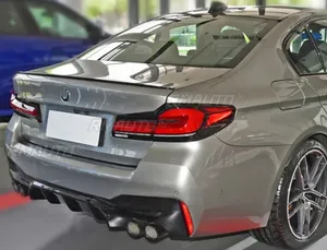 สำหรับ BMW ซีรีส์ 5 G30 525i 530i M5 2017-2023 ชุดแต่งปีกหลัง BMW G30 สปอยเลอร์หลังรถยนต์ อุปกรณ์ตกแต่งรถยนต์ ปีกหลังฝากระโปรงท้าย - Product Image 3